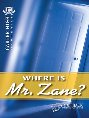 cover image of Where is Mr. Zane?